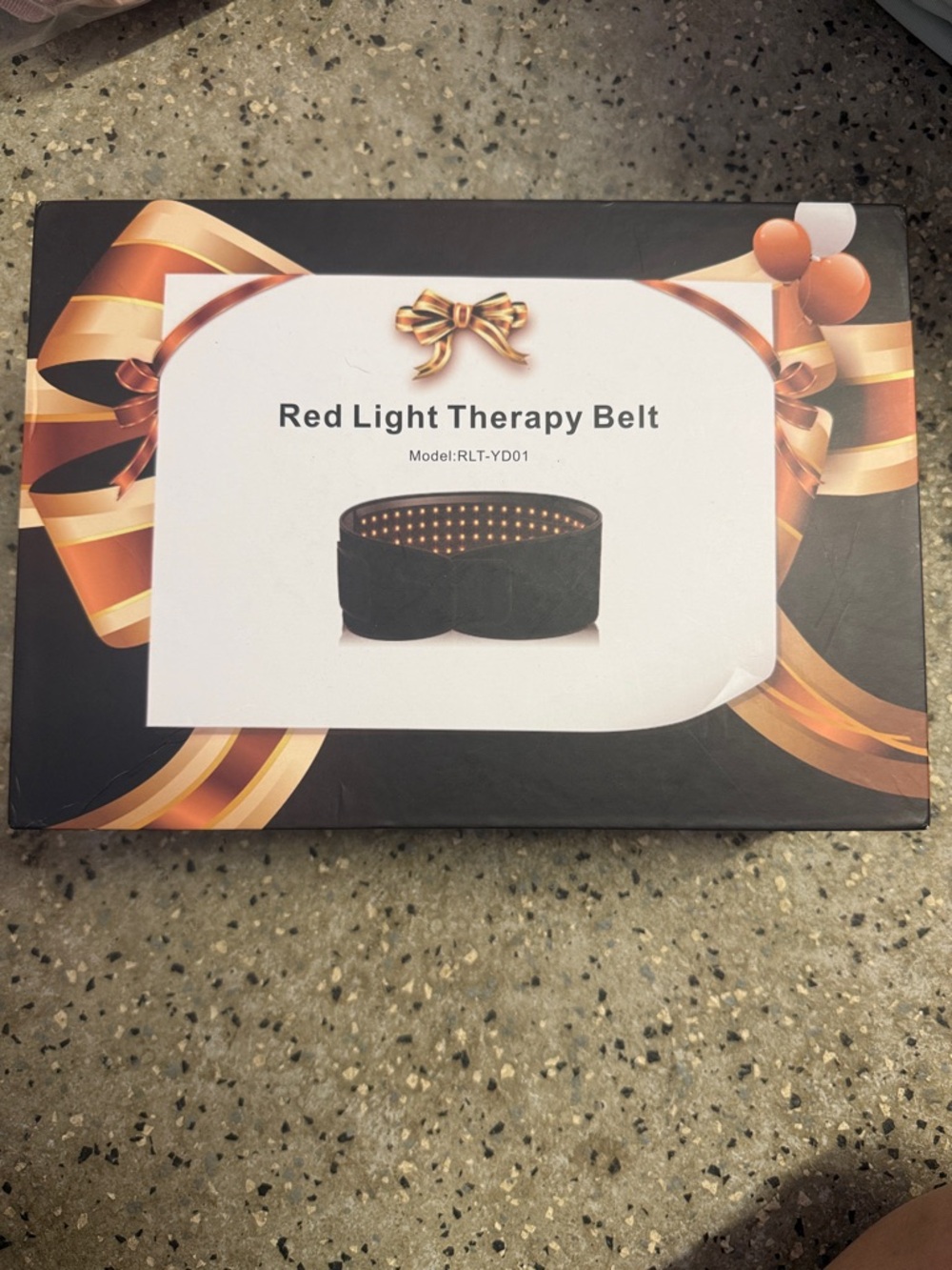 NIB Red Light Therapy Belt - Black